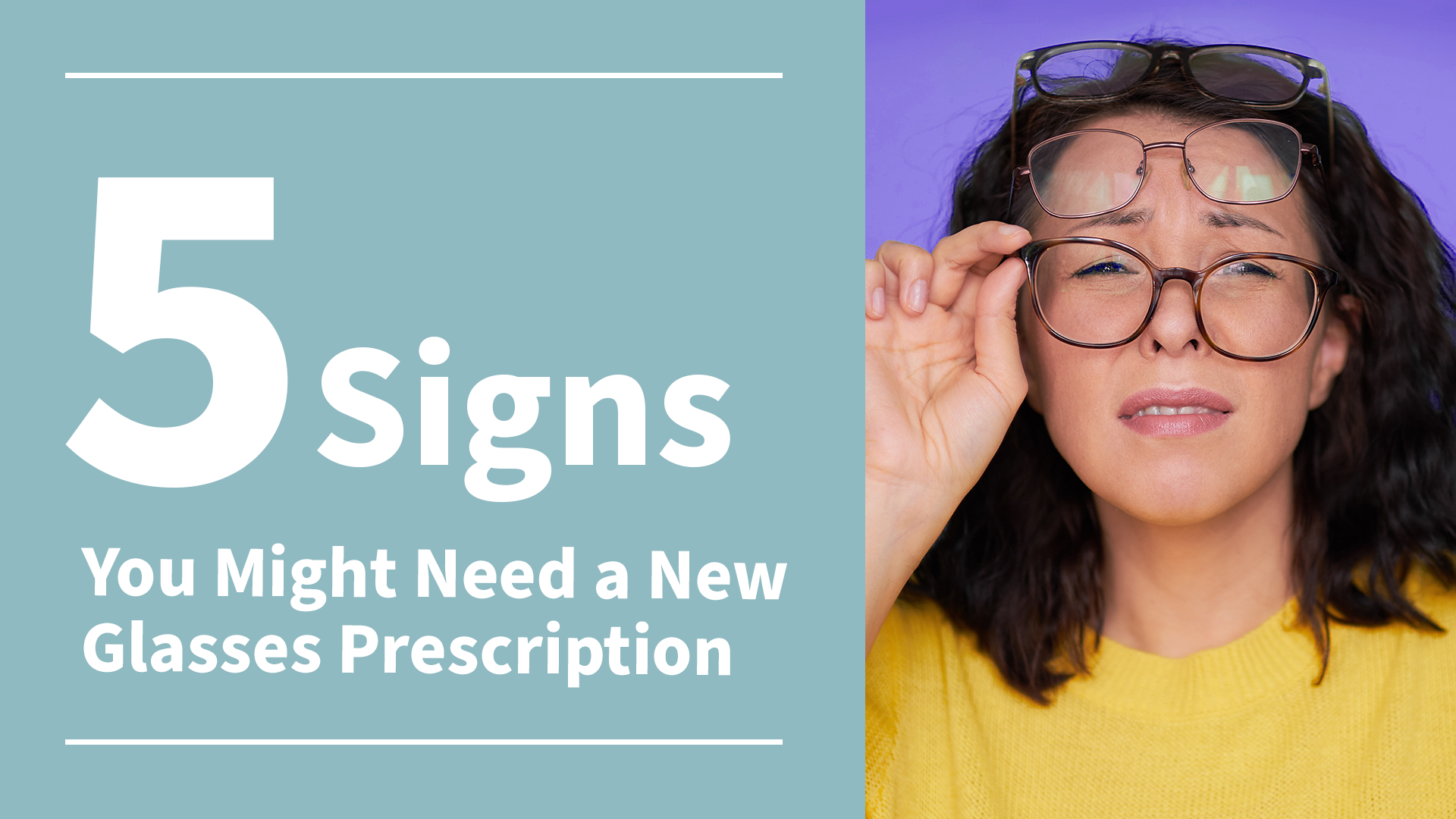 5 Signs You Might Need a New Glasses Prescription Before the Holidays